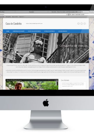 Site Casa de Candinho