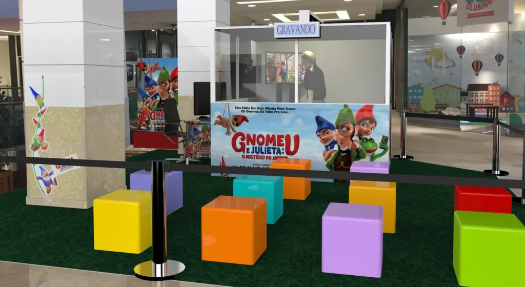 3D de criação e planejamento