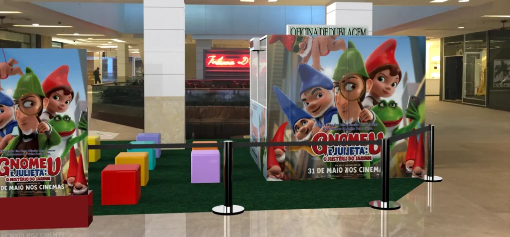 3D de criação e planejamento